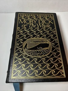 Collectors Edition Of Moby Dick Or The Whale Bound In Genuine Leather - Picture 1 of 10