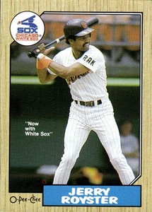 1987 O-Pee-Chee Jerry Royster - Picture 1 of 2