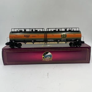 MTH O Gauge 20-96010 BNSF 20K galloni serbatoio auto 4 scomparti - Foto 1 di 8