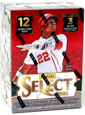 2021 PANINI SELECT BASEBALL BLASTER 20 BOX CASE BLOWOUT CARDS - Image 1 of 2