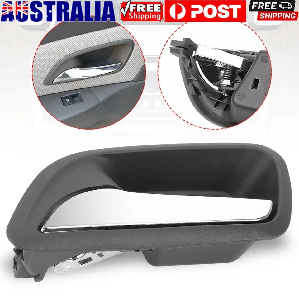 2X Front/Rear Inner Door Handle Left&Right Chrome For Holden Cruze JG JH 2005-19 - image 1 of 4