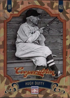 Panini Cooperstown Crystal Collection #27 2012 Hugh Duffy/299 - BB Foto 1 de 2