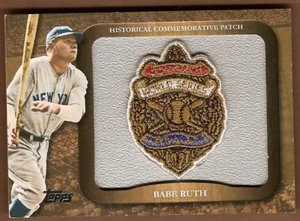 Babe Ruth 2009 Topps Historical Commemorative Yankees - Picture 1 of 1