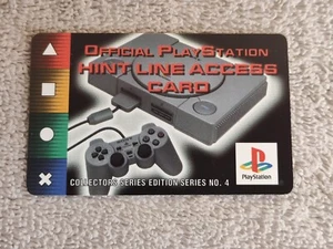 Official PlayStation Console System PS Underground Promo Pre-Paid Hint Card - Picture 1 of 2