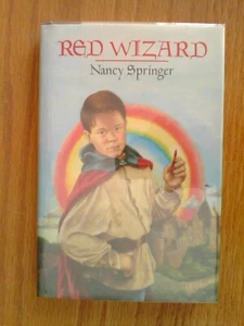 SIGNIERT Roter Zauberer von Nancy Springer 1. Auflage HB DJ Kinderromane - Bild 1 von 2