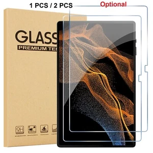For Samsung Galaxy Tab S9 Ultra 14.6 inch 2023 Tempered Glass Screen Protector - Picture 1 of 5