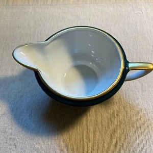 Royal Jackson Countess Madison Teal Green Creamer Gold Rim - Bild 1 von 4