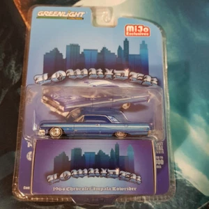 GREENLIGHT CHEVROLET IMPALA 1964 LOWRIDER MIJO EXCLUSIVE 1:64 E5 - Picture 1 of 1
