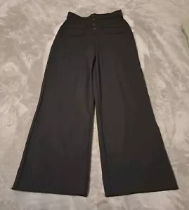 Halara Women's High Waisted Button Pockets Straight Leg Casual Pant Size SP - Picture 1 of 13