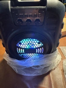 T26 PRO Karaoke Maschine für Erwachsene, Bluetooth PA-Lautsprechersystem mit 2 Kabele... - Bild 1 von 9