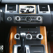 5pcs Interior A/C Climate Radio Control Switch Trims For Range Rover Sport L320