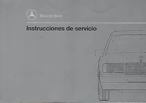 1992 Mercedes C124 Coupe Service Instructions E-Klasse Operations Sanleitung BA - Picture 1 of 1