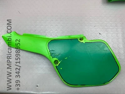 TABELLA PORTANUMERO SINISTRO 36001-1344 KAWASAKI KX 250 1985 1986 36002-5187-AC - Image 1 of 4