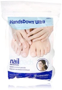 Graham Hands Down Ultra Nail and Cosmetic Pads, 60 Count - Picture 1 of 2