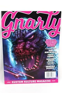 Gnarly Kustom Kulture Magazine #6 Godzilla Special Monster Issue Fall 2018 F-/F - Picture 1 of 4