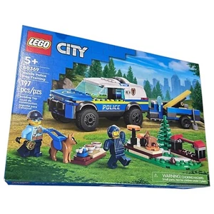 LEGO City Mobile Police Dog Training Set w Toy Car #60369 for Ages 5+ (197 Pcs) - Picture 1 of 18