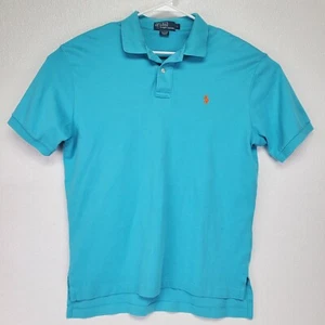 Polo vintage Ralph Lauren personalizzata vestibilità piccola pony ricamata polo uomo L - Foto 1 di 9