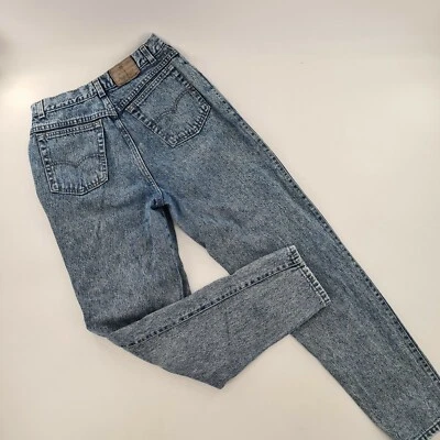 Pantalones de mezclilla vintage Levi's Silver Tab serie 900 lavado ácido talla 14 para mujer 29 Foto 1 de 4