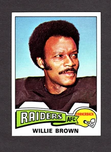 1975 Topps Football Willie Brown #95 NM - Bild 1 von 2