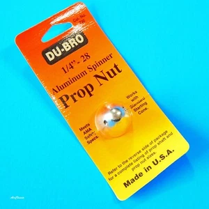 Du-Bro #730 Dado Prop Spinner in alluminio 1/4"-28 - Foto 1 di 1