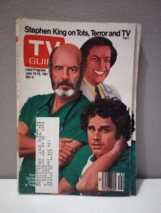 Revista TV Guide 13 de junio 1981 Charles Siebert Trapper John MD Reggie Jackson - Imagen 1 de 2