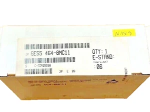 SIEMENS 6ES5 464-8MC11 Analog Input Module E-Stand: 06 6ES5464-8MC11  -SEALED- - Bild 1 von 2