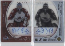 2008-09 Upper Deck Trilogy Ice Scripts Patrick Roy #IS-PR Auto HOF