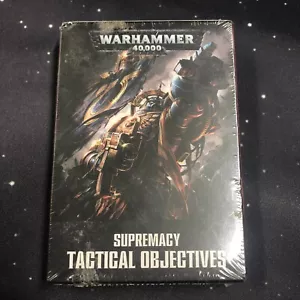 Warhammer 40K GW New Sealed Supremacy Tactical Objectives Cards Games Workshop - Picture 1 of 2