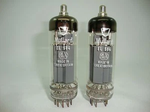 2 x EL504 MULLARD NOS TUBES. SAME CODE PRODUCTION. CRYOTREATED - Picture 1 of 1