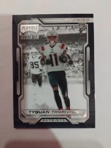Tyquan Thornton 2022 Panini Chronicles Playoff #PMR-20 Patriots - Picture 1 of 4