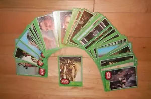 1977 Topps Star Wars Serie 4 grüne Sammelkarten Singles vervollständigen Ihr Set EX + - Bild 1 von 2