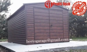3x3,5 Blechgarage Container Metallgarage LAGERRAUM GERÄTESCHUPPEN Moderngarage* - Bild 1 von 2