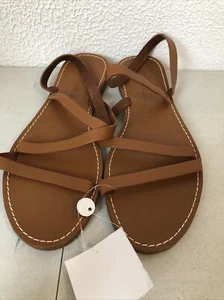 Madwell The Boardwalk Sandale mit Fußkettchen braun neu Größe 6,5 J117 - Bild 1 von 3