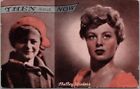 Vintage SHELLEY WINTERS Actress Arcade / Mutoscope Card "Then and Now" c1950s