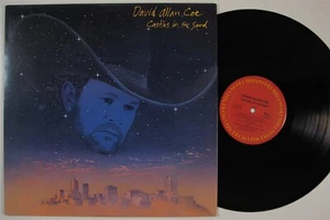 DAVID ALLAN COE Castles In The Sand COLUMBIA LP NM/VG+ promo a - Picture 1 of 2
