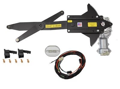 1978-1987 GM El Camino Front Doors Power Window Kit w/ FTFG Switches for Console Foto 1 de 4