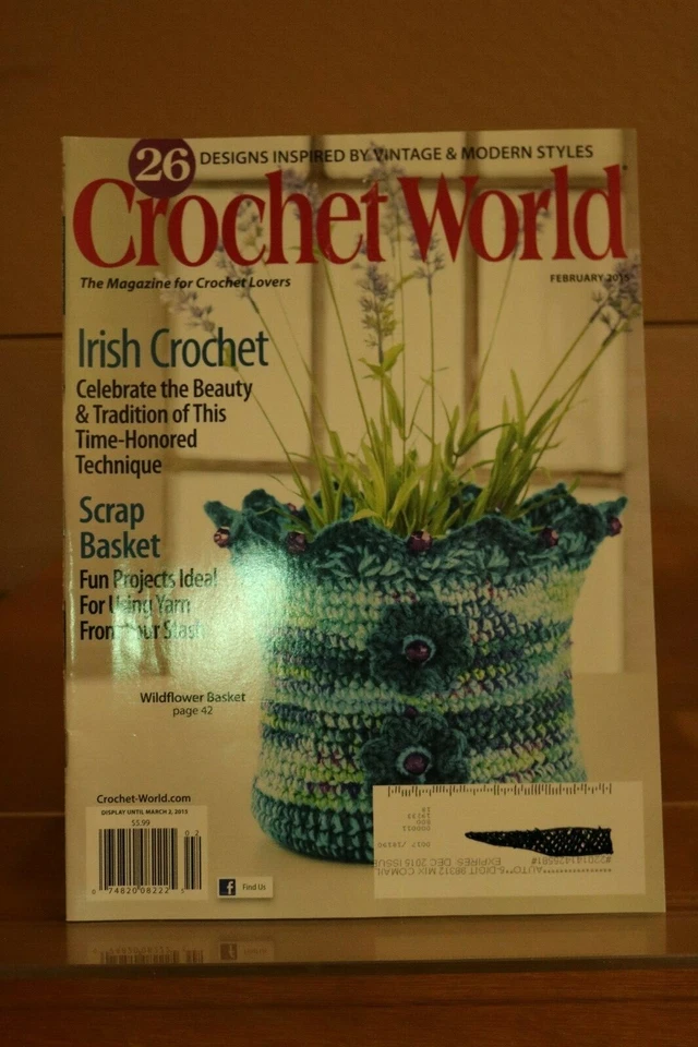 2015年2月钩针世界杂志 — 第 1/1 张图片