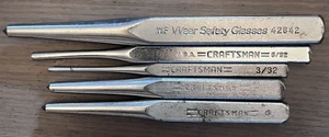 Craftsman Center Pin Punch Set - 5 Stck. - 42882 42884 42842 42886, hinzugefügt eines - Bild 1 von 11