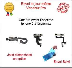 Caméra Avant Facetime Iphone 6 7 8 X XR XS XSM 11 12 12promax Appareil Photo - Imagen 1 de 26
