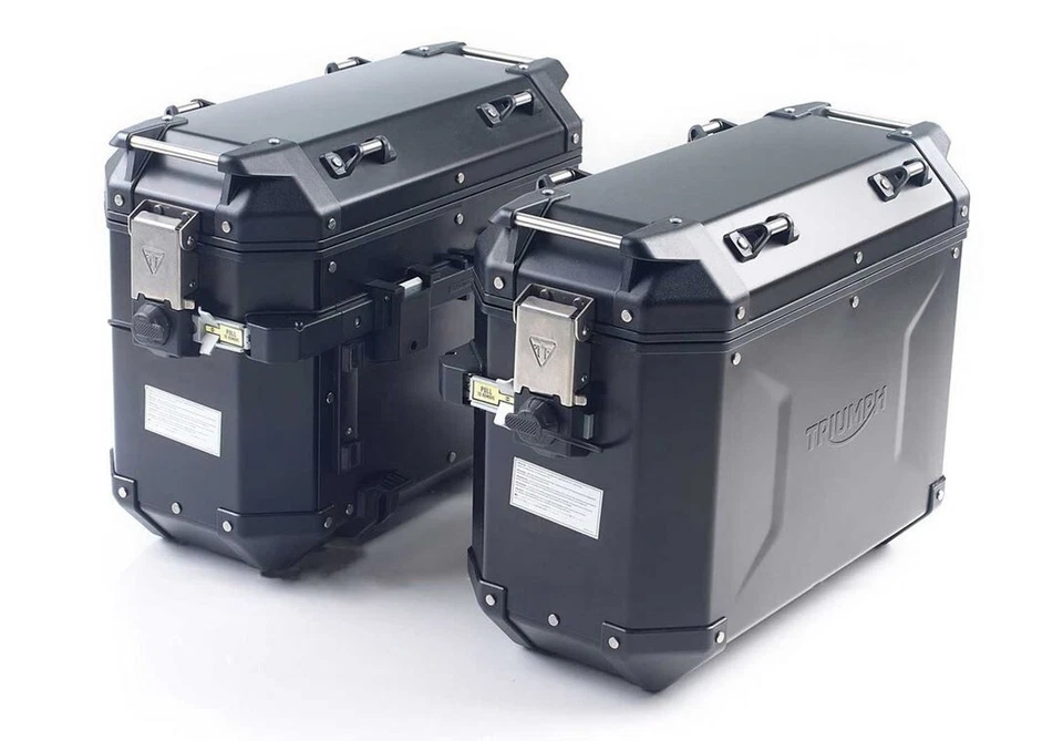 Alforjas deportivas originales Triumph Tiger 900 850 negras Expedition - A9500885 Foto 1 de 1