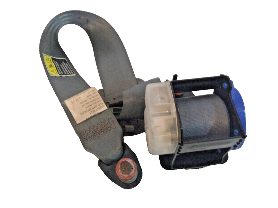 Chevrolet Optra 2004-2006 sedán trasero izquierdo lado conductor cinturón de seguridad retractor gris Foto 1 de 3