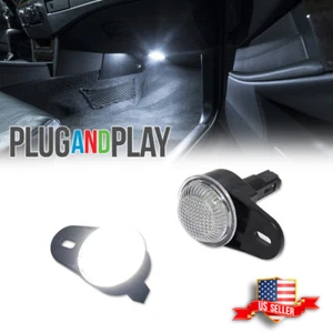 For 99-19 Jeep Dodge Ram Interior White LED Courtesy Footwell Lights #68395784AA - Picture 1 of 12