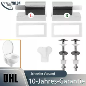 Universal Wc Sitz Befestigung Halterung für Feste Toilettensitzteile Installiere - Bild 1 von 5