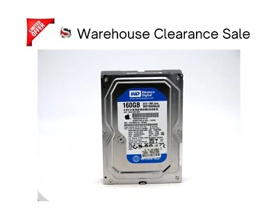 Western Digital WD1600AAJS 160gb 3.5" Sata Hard Drive w/Mac Desktop - Image 1 of 3