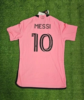 Мужская футболка Inter Miami CF Lionel Messi adidas розовая 2024/25 архив подлинная - Изображение 1 из 4