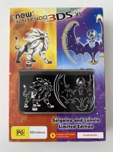 "New" Nintendo 3DS XL Pokemon Solgaleo and Lunala Limited Edition Boxed - Bild 1 von 13
