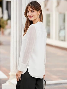 Together Size 14 Creamy White Al Over Beaded Georgette Button Through JACKET £79 - Picture 1 of 4