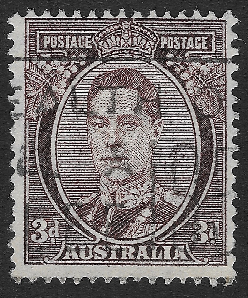 Australia -1937-1949 Definitivos - 3 d. Sello Usado (FBox) Foto 1 de 1