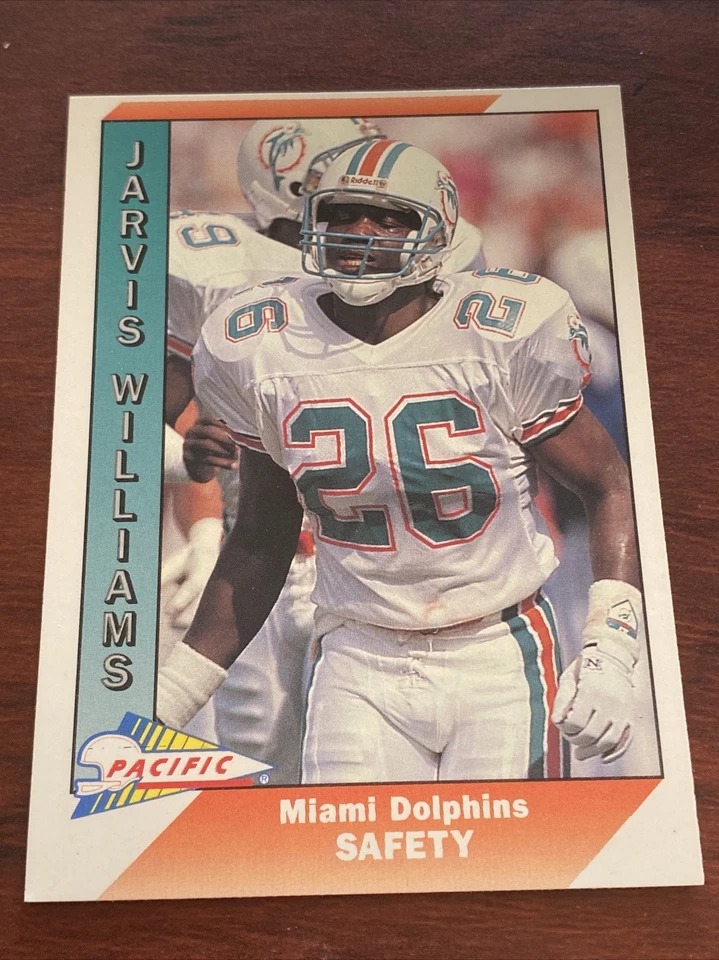 Jarvis Williams 1991 Pacific #279 Miami Dolphins B3094 - Image 1 of 1