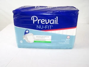 Prevail Nu-Fit Medium Briefs Maximum Absorbency Unisex Diapers Nu-012/1 16 Pack - Picture 1 of 11